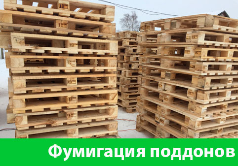 Фумигация поддонов в городе Дзержинск